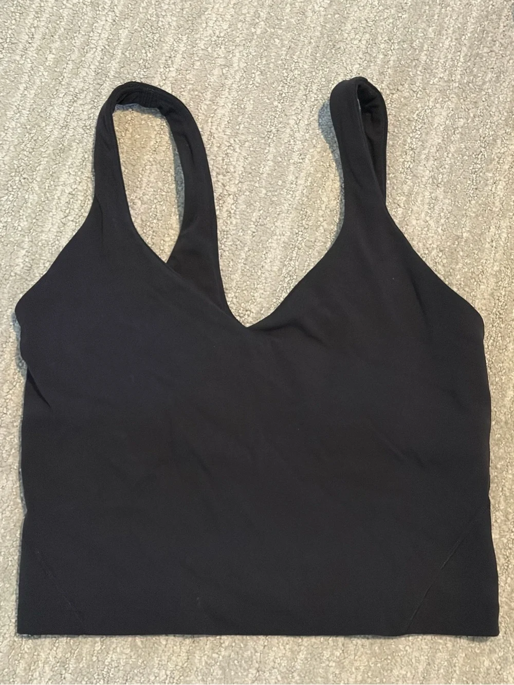 Black Lululemon align tank